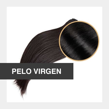 pelo virgen indio