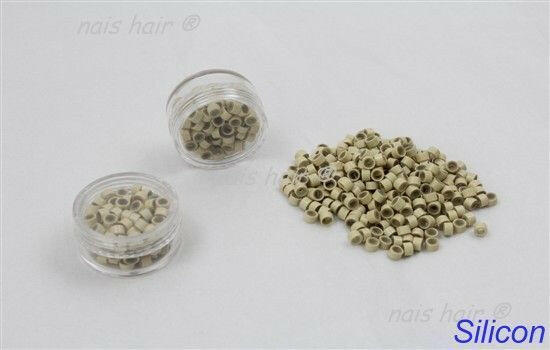 anillas para extensiones color rubio