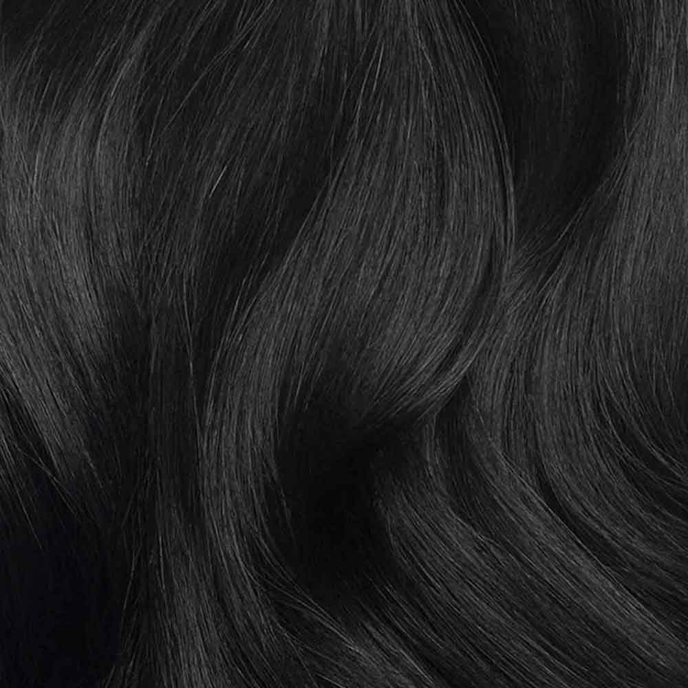 color negro azabache extensiones adhesivas invisibles 4k de cabello injertado imitando la piel del cuero cabelludo