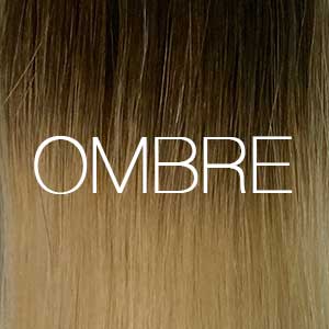 color rubio con raíz oscura extensiones adhesivas de calidad premium con puntas llenas