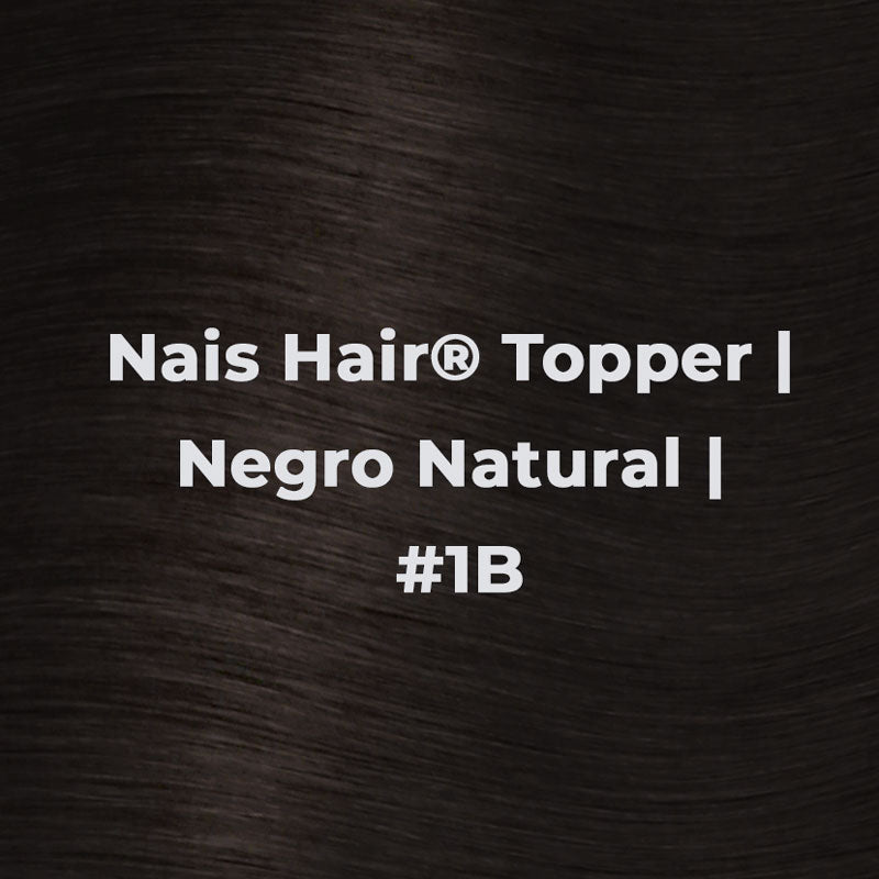 Topper SILK de Cabello Natural 100% (Densidad ALTA) - Nais Hair Extensiones