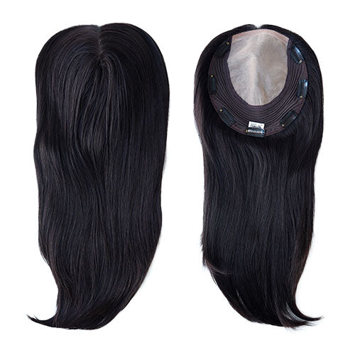 Topper SILK de Cabello Natural 100% (Densidad ALTA) - Nais Hair Extensiones