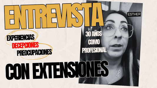 Entrevista a estilista con 30 años de experiencia: ¿Porqué se enredan las extensiones?