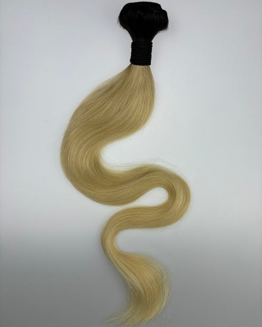 Extensiones Ombre - LOW COST - 60cm - Negro/Platino