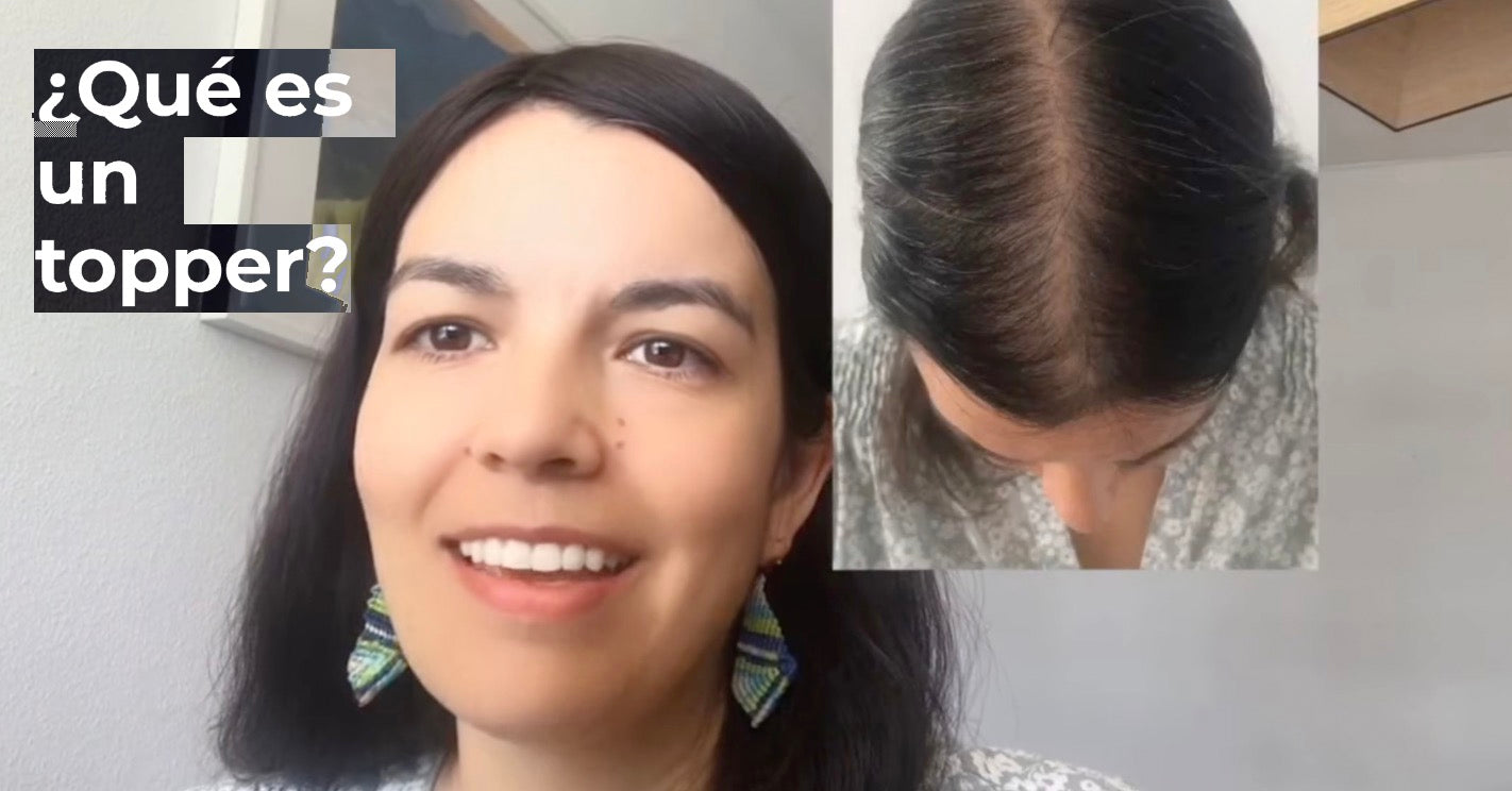 Carica il video: ¿qué es un hair topper?