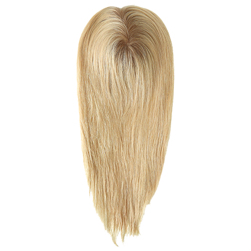 Topper MONO + TEJIDO de Cabello Natural 100% (Densidad ALTA) 35 cm - Nais Hair Extensiones