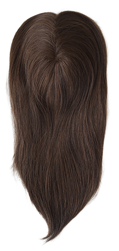 Topper MONO + TEJIDO de Cabello Natural 100% (Densidad ALTA) 35 cm - Nais Hair Extensiones
