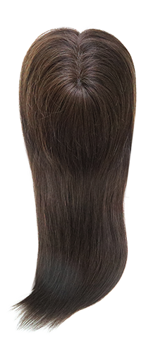 Topper MONO + TEJIDO de Cabello Natural 100% (Densidad ALTA) 35 cm - Nais Hair Extensiones