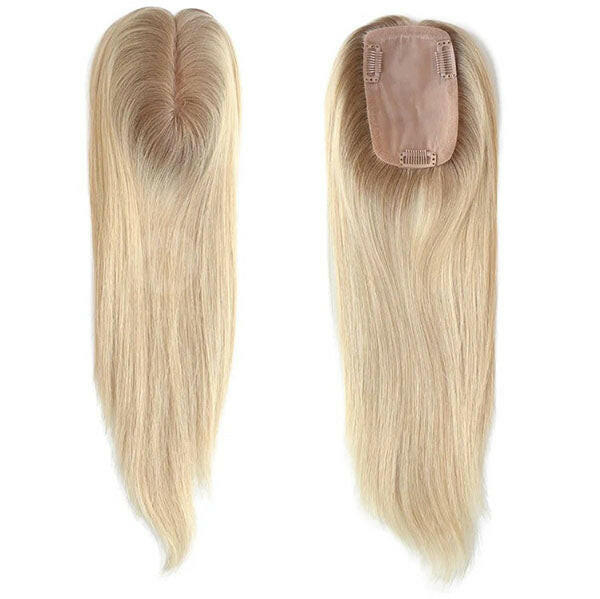 Topper SILK de Cabello Natural 100% (Densidad MEDIA) - Nais Hair Extensiones